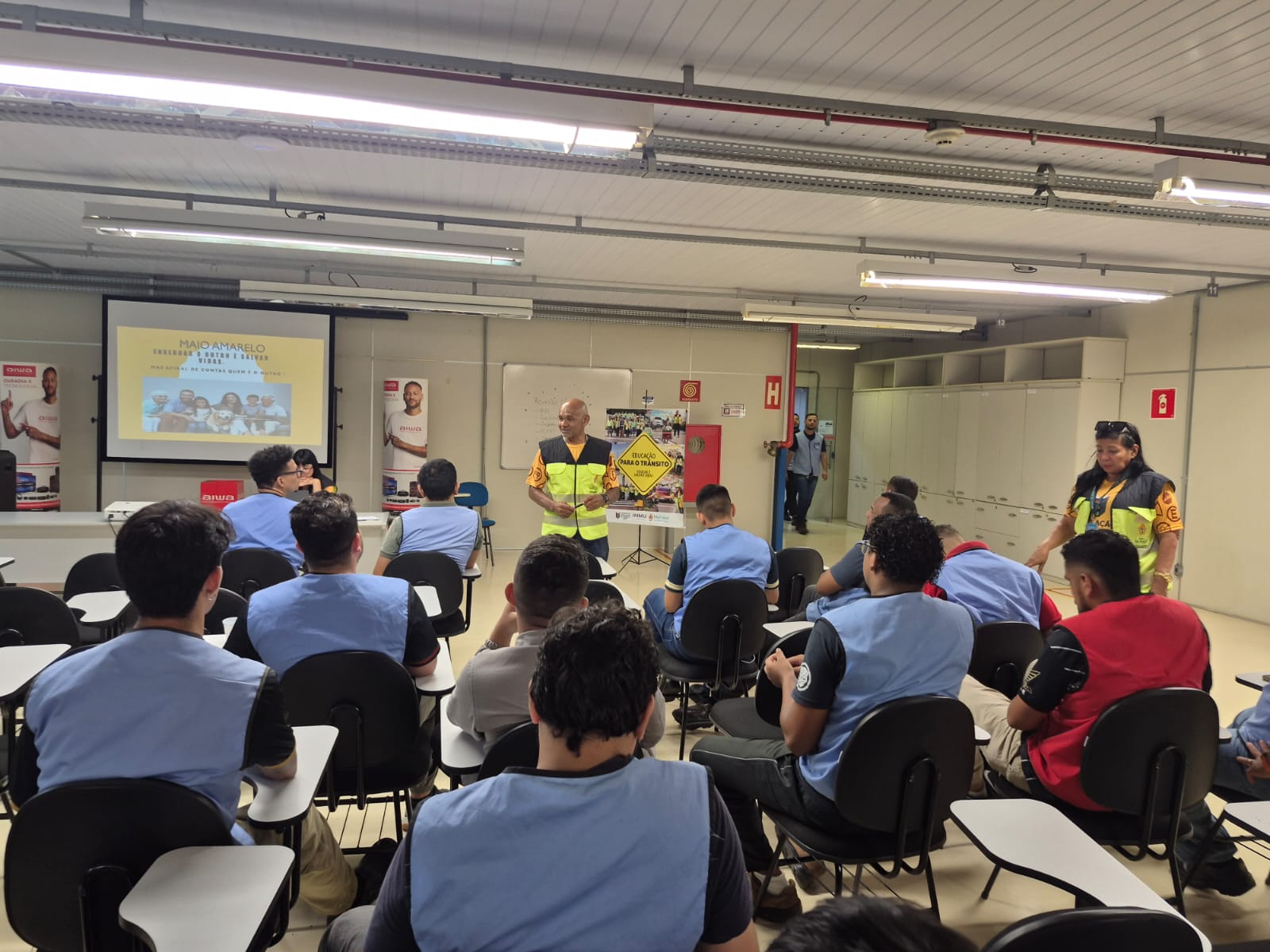 Humaniza Trânsito em Manaus leva educação viária a colaboradores e reforça atitudes para um trânsito mais seguro.