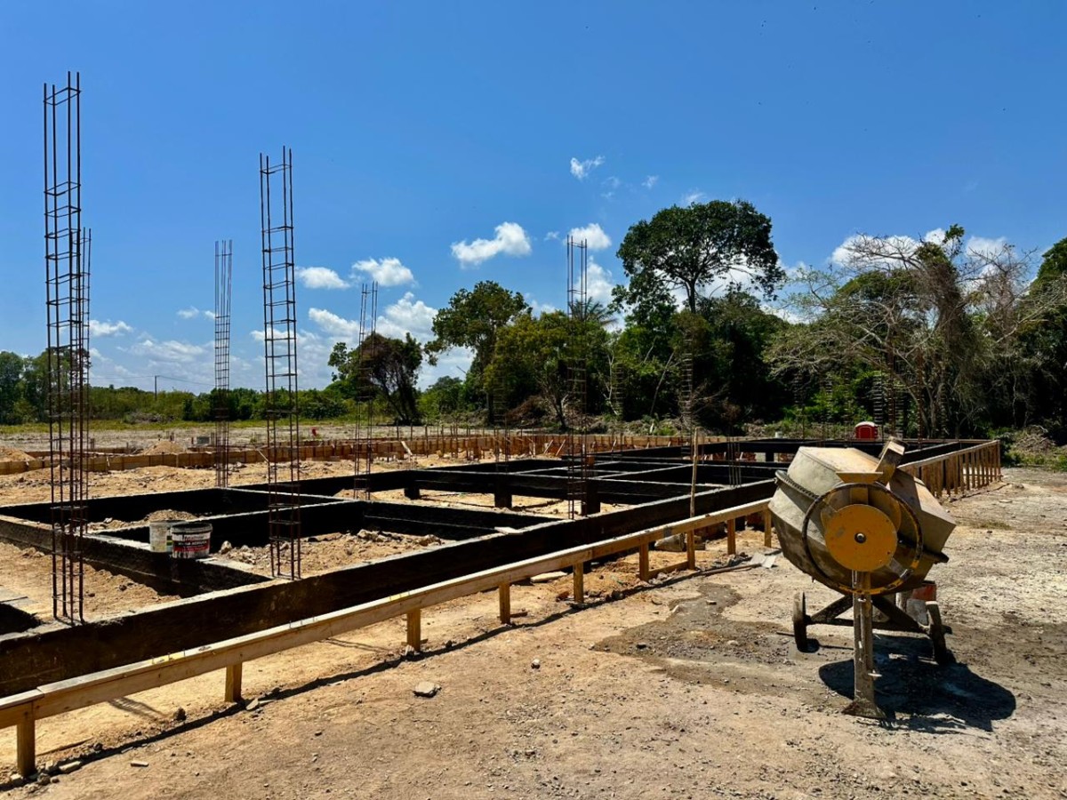 Centro de Convivência Parintins chega a 20% de obras