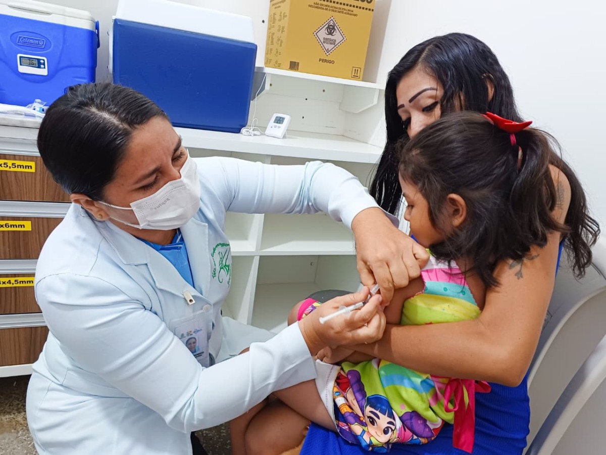 Vacinação contra o sarampo é intensificada em Parintins