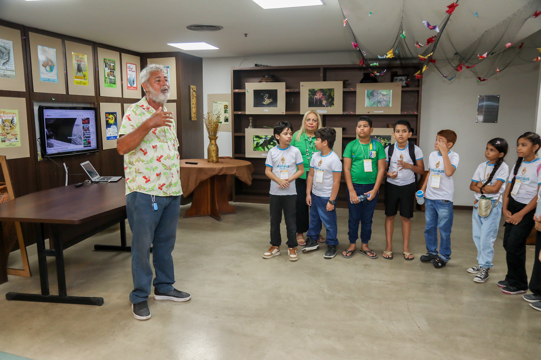 Exposição Festival dos Morcegos em Manaus